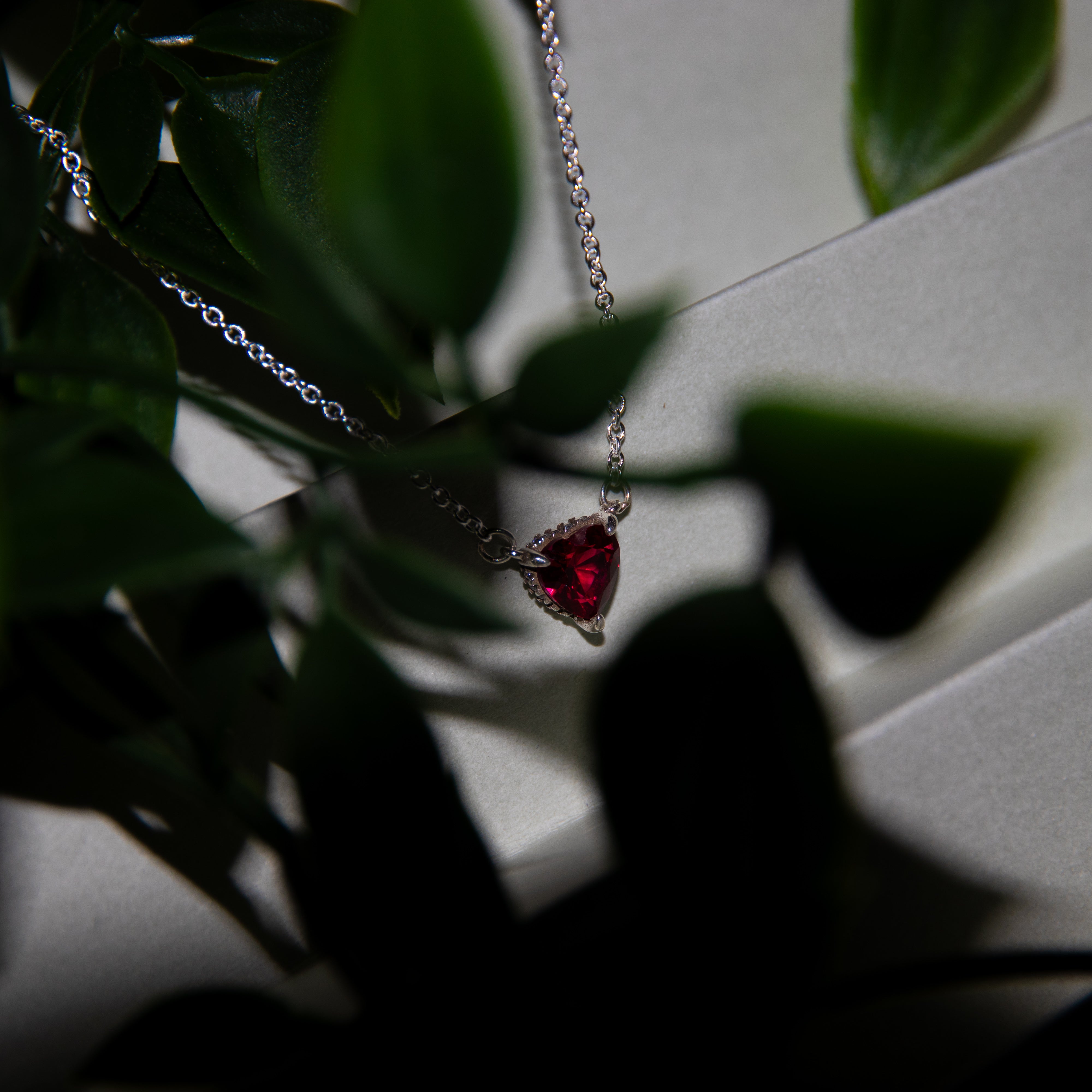 Red Heart Necklace