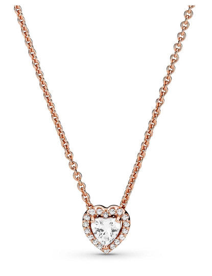 Rose Gold Heart Necklace