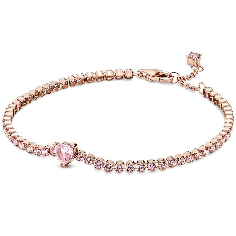 Pink Heart Bracelet