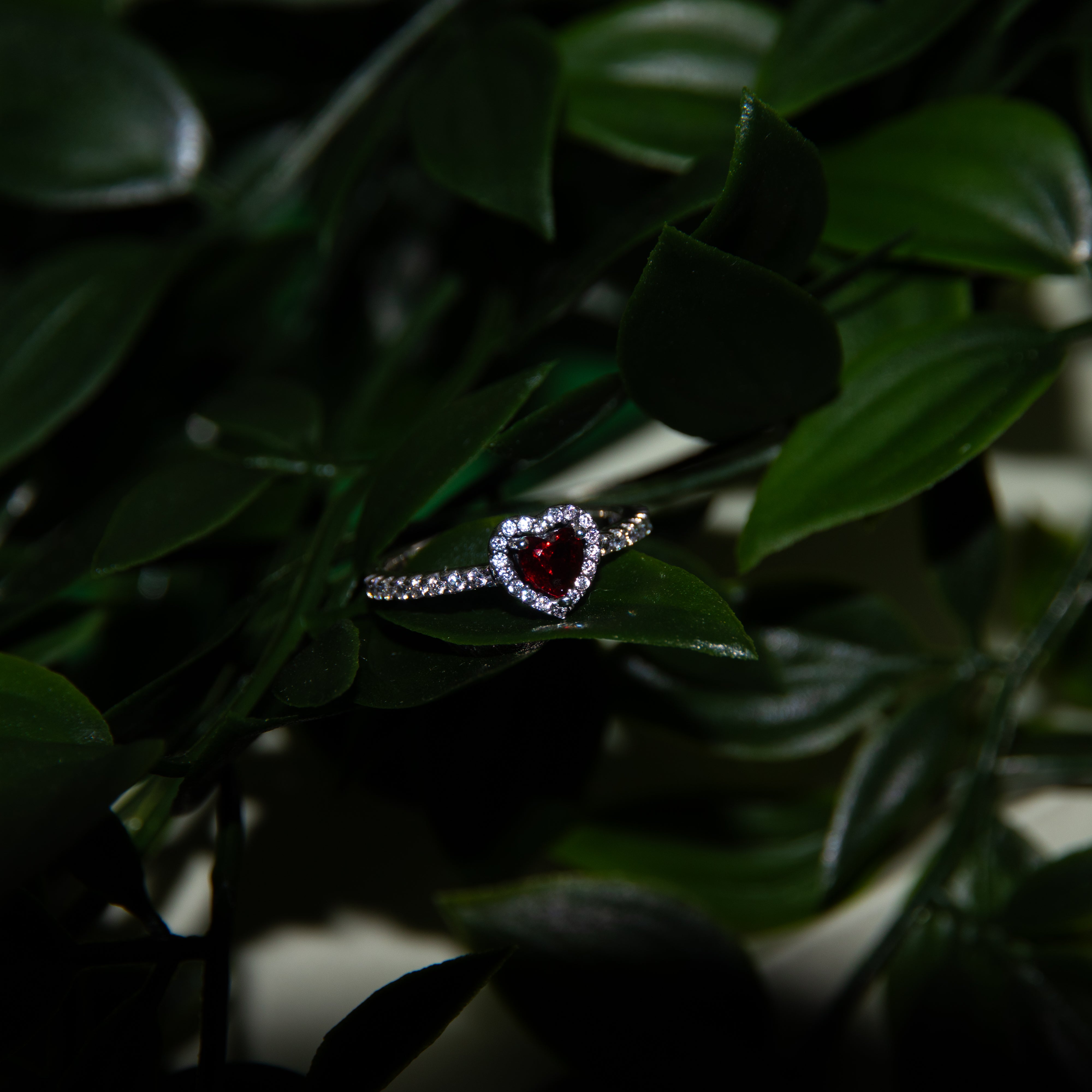 Red Heart Ring