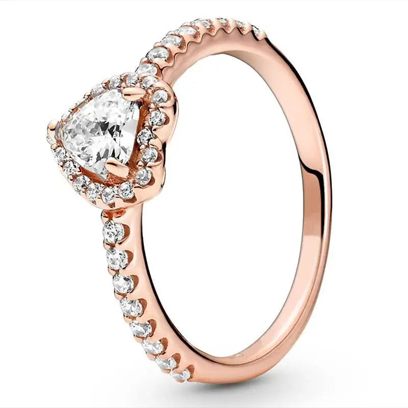 Rose Gold Heart Ring